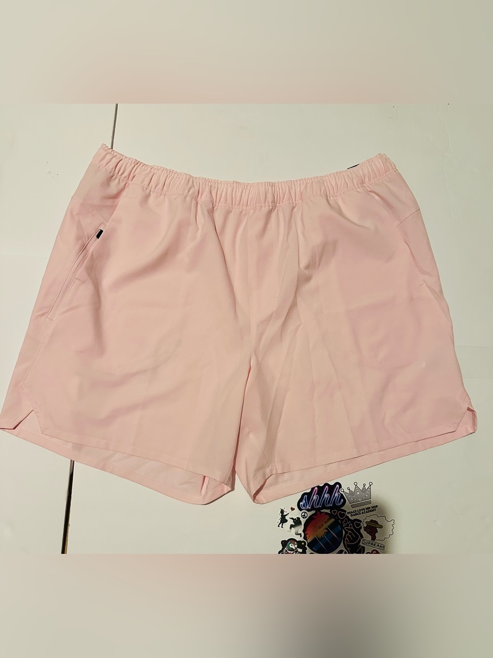DSG Shorts Mens Size XL Pink 6" Athletic Running Agility - NEW